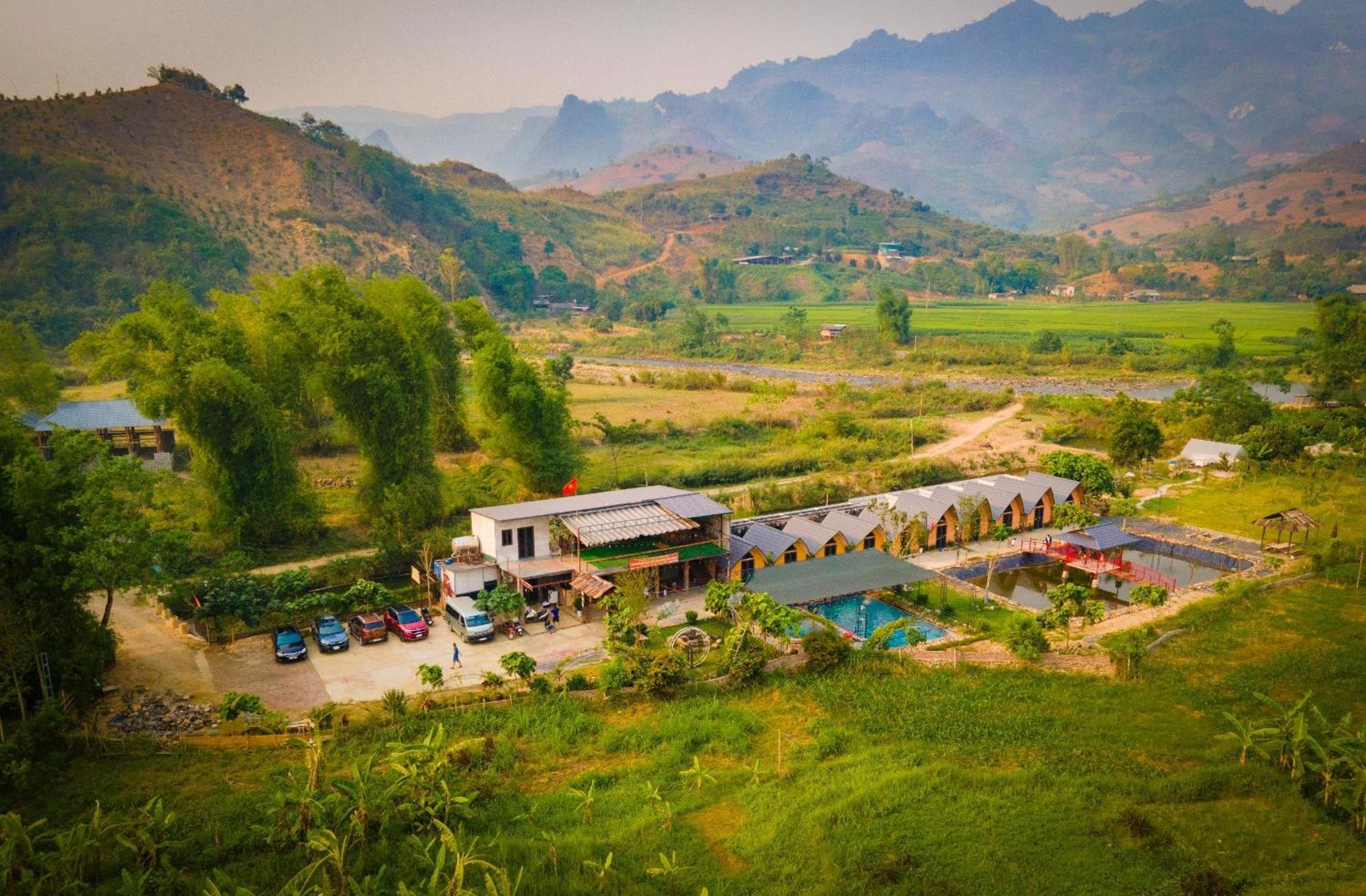 Homestay Suoi Khoang Minh Hang Yen Bai Exteriör bild