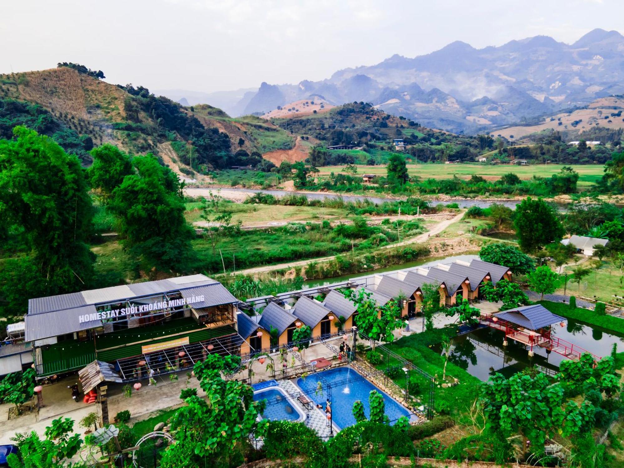 Homestay Suoi Khoang Minh Hang Yen Bai Exteriör bild