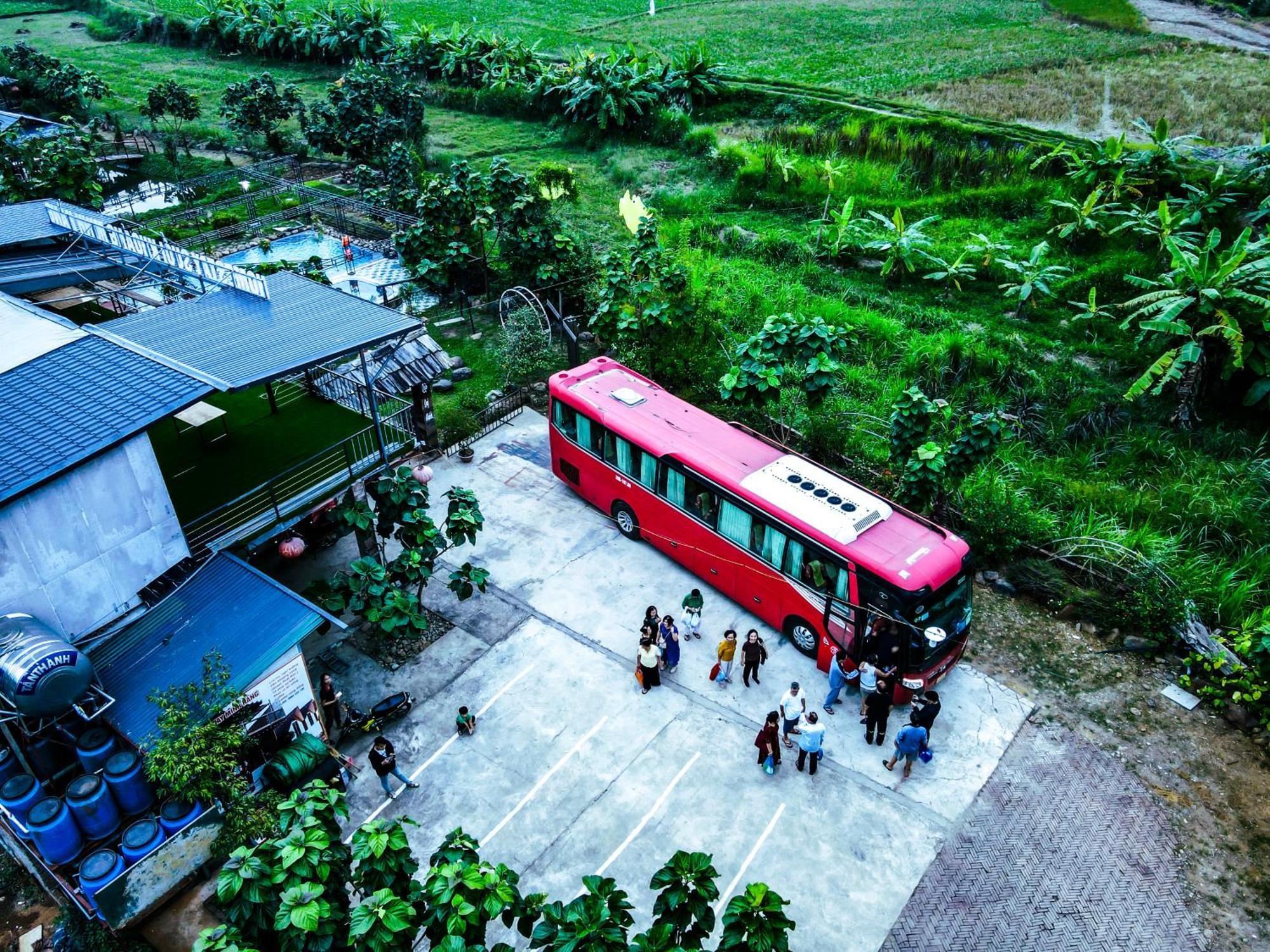 Homestay Suoi Khoang Minh Hang Yen Bai Exteriör bild